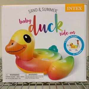 Brand new! Intex Baby Duck Ride-On